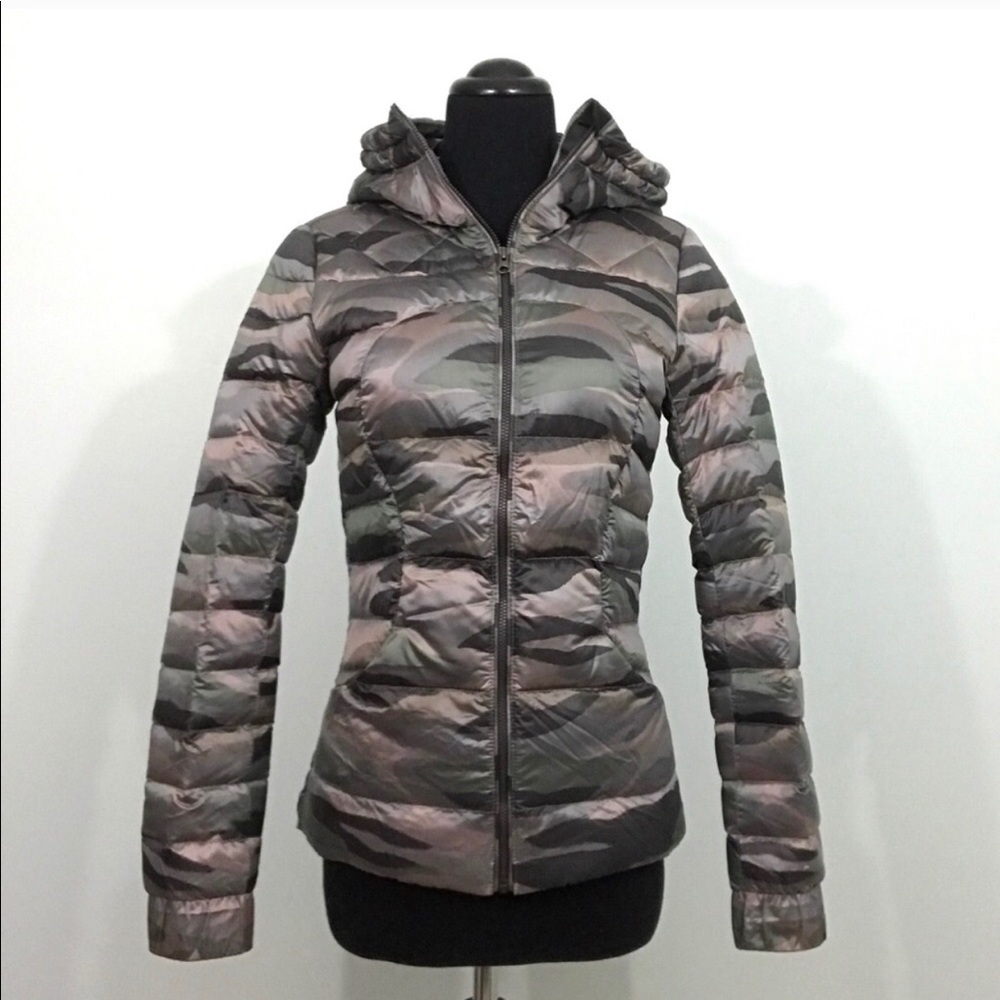 RARE Camo Lululemon Fluffin Awesome Down Jacket